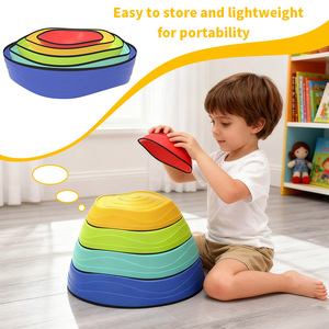 Piedras de Montaña para Niños, Juguete Educativo STEM para la Integración Sensorial, Juego Interactivo de Plástico PP Ecológico - Product Image 2
