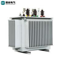 Transformateur triphasé S11 certifié UL GUOYUE 50/60HZ 10KVA-50000KVA 10KV 20KV 35KV à huile pour la distribution d'énergie électrique