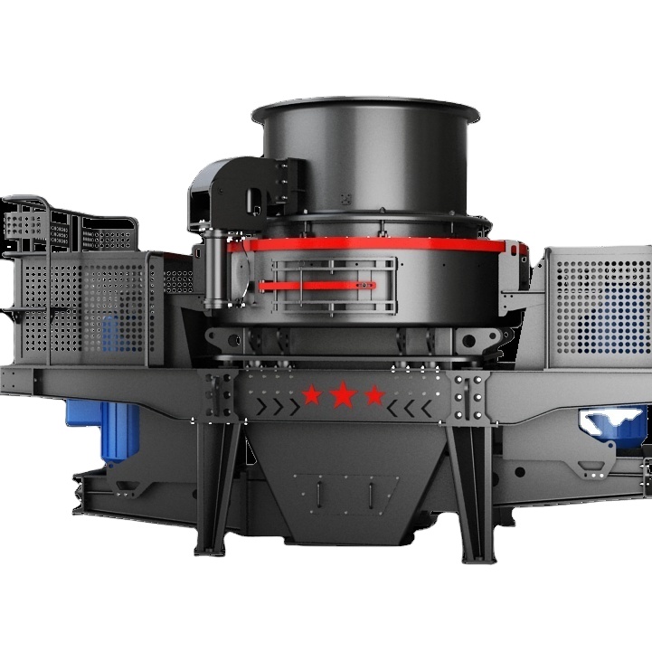 Hydraulic System Sand Making Machine More Cubic Shape and Less Flaky Grain Finished Product Size with Larger Input Port Size