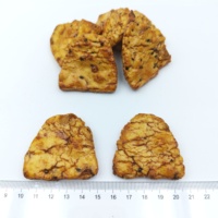 Galletas de Arroz con Sésamo Extra Grandes Horneadas al por Mayor, Snacks Japoneses Kakinotane de Shoyu de Gran Tamaño, Marca Privada OEM