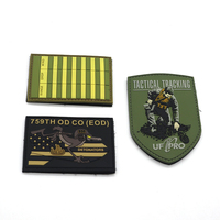 Expédition rapide, patch paramédical en PVC, patchs à coller, logo personnalisé, patch en caoutchouc PVC 3D souple pour vêtements