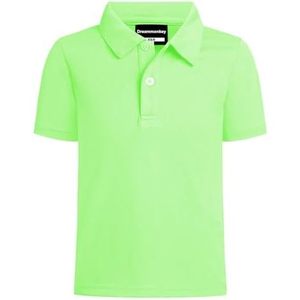 เสื้อโปโลแขนสั้นสีแดงผ้าฝ้ายขายส่งสำหรับชุดนักเรียนเด็ก - Product Image 3