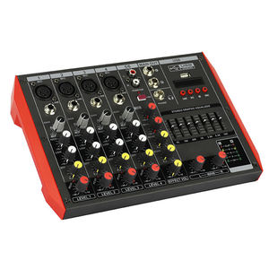 Chuyên Nghiệp 6-Kênh USB Âm Thanh <span class=keywords><strong>Mixer</strong></span> Xách Tay Âm Thanh Nhỏ DJ Giao Diện Điều Khiển Với Hiệu ứng Nhà Máy-Ban - Product Image 4