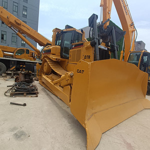 รถดันดินตีนตะขาบ Caterpillar D7R มือสองจากญี่ปุ่นแท้ เครื่องยนต์ 3306 พร้อมมอเตอร์ ปั๊ม ริปเปอร์ สำหรับงานก่อสร้างปรับระดับพื้นดิน ปี 2023 กำลัง 171 กิโลวัตต์ ความสูง 5.16 เมตร - Product Image 6
