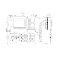 Sistema CNC Integrado de Torneado y Fresado de Alto Rendimiento GUNT-350iT-i de 2-5 Ejes, Controlador PLC Similar al Control CNC GSK