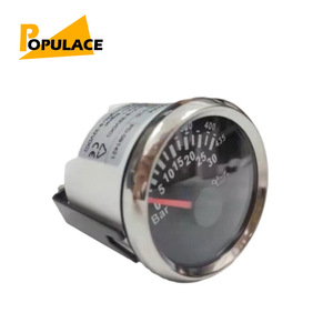 เกจวัดแรงดันน้ำมัน Populace 0-25 บาร์ แบบอนาล็อก สำหรับเครื่องกำเนิดไฟฟ้าดีเซล 9-32 โวลต์กระแสตรง - Product Image 3