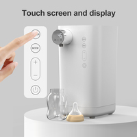 Bouilloire à eau automatique pour bébé, multifonctionnelle, modulateur de lait pour bébé, chauffe-eau rapide, écran tactile