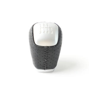 Pommeau de levier de vitesse pour Land Rover, ergonomique, en cuir, avec design perforé - Product Image 3