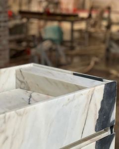 หินอ่อน Travertine สำหรับพื้นและผนังห้องน้ำโรงแรมทันสมัย ขายส่ง พร้อมขนาดที่กำหนดเองได้ - Product Image 4