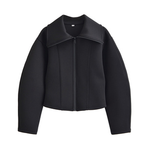 SHENZHU Nouvelle Collection Printemps 2026 – Manteau Élégant et Polyvalent à Col et Manches Longues Coupe Ajustée pour <span class=keywords><strong>Femme</strong></span> 5070303 - Product Image 1