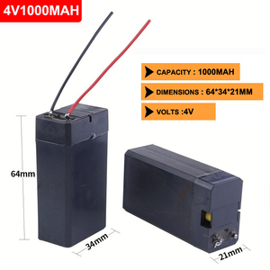 מכירה ישירה במפעל מיני נטענת 4v1ah 4v2.0ah 4v1.5ah 4v0.9ah 4v700mah 4v800mah סוללת עופרת חומצת עופרת - Product Image 4