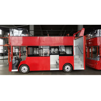 Fabricant Bus touristique à double pont Voiture de tourisme Train sans rail à vendre