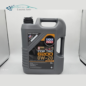 <span class=keywords><strong>LIQUI</strong></span> <span class=keywords><strong>MOLY</strong></span> 0W20 TOP TEC 6200 5L <span class=keywords><strong>Olio</strong></span> Motore Sintetico Completo Longlife IV per Veicoli VW Audi Porsche Ford - Product Image 1