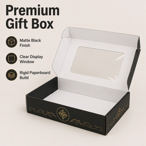 Boîte d'emballage pour gâteaux transparente personnalisée haut de gamme avec fenêtre, boîtes en papier pour boulangerie personnalisées - Product Image 2