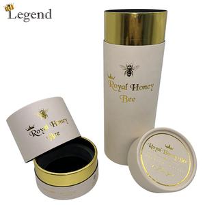 Envase de Vidrio para <span class=keywords><strong>Miel</strong></span> con Logotipo Personalizado, Acabado Mate, 250g 500g 1000g 380ml 500ml, Caja Redonda de Lujo para <span class=keywords><strong>Miel</strong></span> - Product Image 3