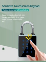 Étanche IP65 TTlock Tuya Mot de Passe RFID Carte Clé Vélo Camion Extérieur Casier Bureau Sac Valise Bureau Smart Cadenas