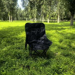 เก้าอี้พักผ่อนพับได้แบบพกพา รุ่น High Back Moon Chair โครงเหล็กสีเขียว ปรับเอนได้ ใช้สำหรับพักผ่อนกลางแจ้ง - Product Image 5