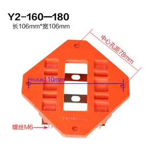 Placa terminal Y2-160-180 para motor elétrico de três fases 11kw-22kw