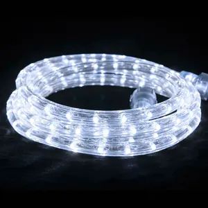 Popular al aire libre duradero flexible UL CSA tubo de PVC LED cuerda luces vacaciones decorativas luces de Navidad