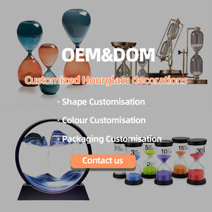 Nordique créatif métal <span class=keywords><strong>sablier</strong></span> lumière luxe décoration bureau étagère artisanat <span class=keywords><strong>sablier</strong></span> minuterie sable verre - Product Image 6