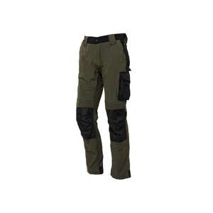 Pantalones DE TRABAJO ajustados para hombre, color verde oscuro, EAN 8033546440803, pantalones de trabajo, pantalones de trabajo de carga, de color verde oscuro, de la marca Atom, de la marca EAN - Product Image 3