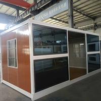 Vente directe d'usine - Maison conteneur préfabriquée extensible et respirante en structure légère en acier pour usage polyvalent