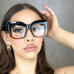 Y2k Mode Foto stilvolle hochwertige Gaming-Brille gesund schützen Auge Damen Anti-Blaulicht-Schutzbrille