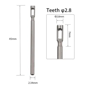 Outils de soins des pieds de manucure podiatrie électrique Forets en carbure de tungstène sûrs pour ongles