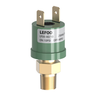 Pressostat CVC LF08 (IP67) SPDT 0,2~45 bars pour contrôle de climatisation, protection de compresseur de climatisation, liquides/gaz et eau