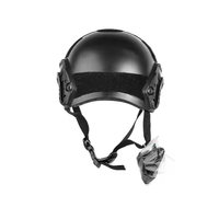 Casque FAST MH pour une conduite simple, avec rail CS, casque tactique léger