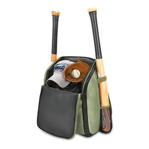 उच्च गुणवत्ता वाले वाटरप्रूफ ठोस रंग खेल बेसबॉल बैकपैक एथलीट प्रशिक्षण क्लब उपकरण भंडारण अवकाश यात्रा - Product Image 5