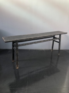 Chino antiguo serie negra mesa <span class=keywords><strong>de</strong></span> consola para vivir muebles para el hogar - Product Image 2