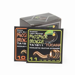 Tucana镍缠绕原声吉他弦优质量规包装吉他配件010 011批发服务 - Product Image 4