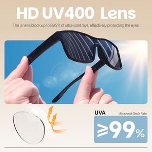 แว่นกันแดดทรงสปอร์ต Tr90 กรอบเต็ม น้ำหนักเบา ป้องกันแสงโพลาไรซ์ UV400 OEM สวมใส่สบาย ทนทาน แฟชั่นสำหรับผู้ชายและผู้หญิง - Product Image 3