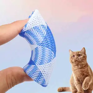 Color Cat Spring Toy Paw Grinding Spring Soft Biting Toy Telescopic Elastic Indoor Cats Interactive Cat Tube Toy Spring