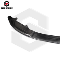 Lèvre avant en fibre de carbone sèche de style MP pour BMW F80 F82 F83 M3 M4 Lèvre de diffuseur de becquet inférieur Nouveau pare-chocs avant de haute qualité