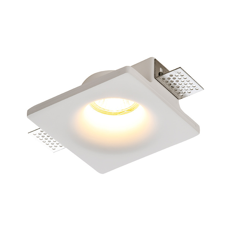Gypsum Lamp, Frameless Spotlight, Ceiling Downlight, Led Lime Embedded, Anti-Glare, Anti-Halo, No Main Light, Villa lights for home