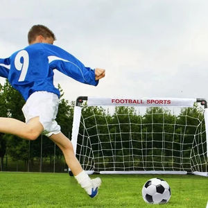 But <span class=keywords><strong>de</strong></span> football portable et pliable avec cadre en acier, poteaux en fibre <span class=keywords><strong>de</strong></span> verre et filet durable pour l'entraînement extérieur des enfants - Product Image 6