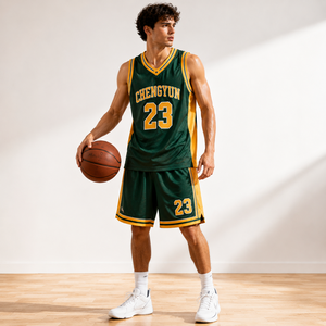 Maillot de <span class=keywords><strong>basket</strong></span> réversible personnalisé, ensemble uniforme de <span class=keywords><strong>basket</strong></span> réversible à double couche à séchage rapide, tenue d'équipe, conception en 1 jour - Product Image 1