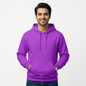 Oversized Fleece Hoodie For Men Comfortable Cotton Streetwear Pullover <b>Sweatshirt</b> OEM Manufacturer Wholesales - Product Image 1