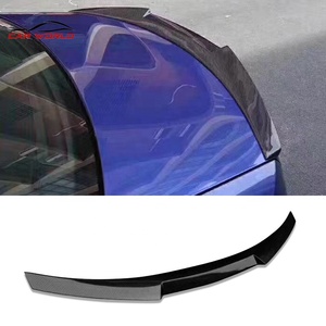 For 3 Series E90 320i 325i 2005-2011 Carbon Fiber Spoiler Fixed Tail Wing Back Trunk Bumper Tow <b>Hook</b> Auto Parts for 4-Door - Product Image 2