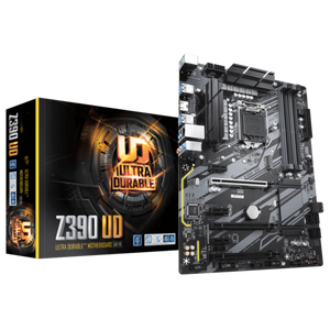 Carte mère <span class=keywords><strong>GIGABYTE</strong></span> <span class=keywords><strong>Z390</strong></span> UD avec CrossFire multi-cartes graphiques, <span class=keywords><strong>GIGABYTE</strong></span> <span class=keywords><strong>GAMING</strong></span> LAN, type de carte graphique intégrée - nécessite la prise en charge du processeur - Product Image 2