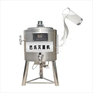 Çin'de yapılan çok fonksiyonlu küçük süt pastörizörü bitki yoğurt pastörizasyon makinesi