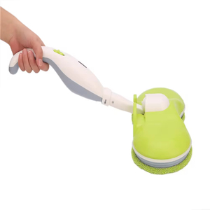 Balai électrique sans fil rechargeable à tête automatique à double entraînement Nettoyage sans effort des sols avec nettoyeur de <span class=keywords><strong>sol</strong></span> rotatif - Product Image 5