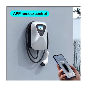 <span class=keywords><strong>Borne</strong></span> de <span class=keywords><strong>Recharge</strong></span> pour Véhicules <span class=keywords><strong>Électrique</strong></span>s AC 7kW Wallbox Rapide avec Interface GB Standard Nouvelle Blanc/Gris - Product Image 4