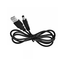 Câble convertisseur de tension USB 5V vers DC12V, Câble de charge, Adaptateur de charge, Cordon de charge