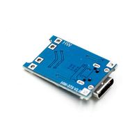 Módulo de Cargador de Batería de Litio USB Tipo-C TP4056 5V 1A 18650 con Placa de Protección