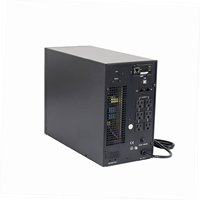 Alimentation sans interruption (ASI) industrielle à onduleur sinusoïdal pur 3 kVA haute efficacité, monophasée 220 V 60 Hz, avec sortie pour ordinateur et batterie au plomb-acide