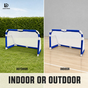 Porta da Calcio Pieghevole Portatile in Lega di Alluminio con Mini Rete per Allenamento Bambini - Product Image 5