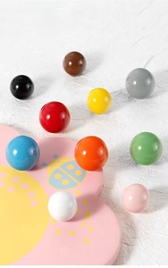 Hot Sale Round Brass Ceramic <strong>Cabinet</strong> <strong>Knob</strong> Colorful Drawer Pulls for Kids' Furniture - Product Image 3